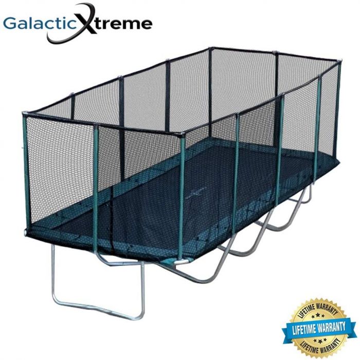 Galactic Xtreme 10x23 FT Trampoline EXTRA HEAVY DUTY XL Combo