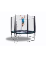 10 FT Galactic Xtreme EXTRA HEAVY DUTY BEST Kids Trampoline with Enclosure Safety and Ladder Combo