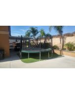 15 FT Best Trampoline USA XHD by Galactic Xtreme with Enclosure Safety Combo