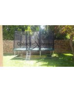 8x14 FT Best Trampoline USA XHD by Galactic Xtreme with Enclosure Safety Combo 